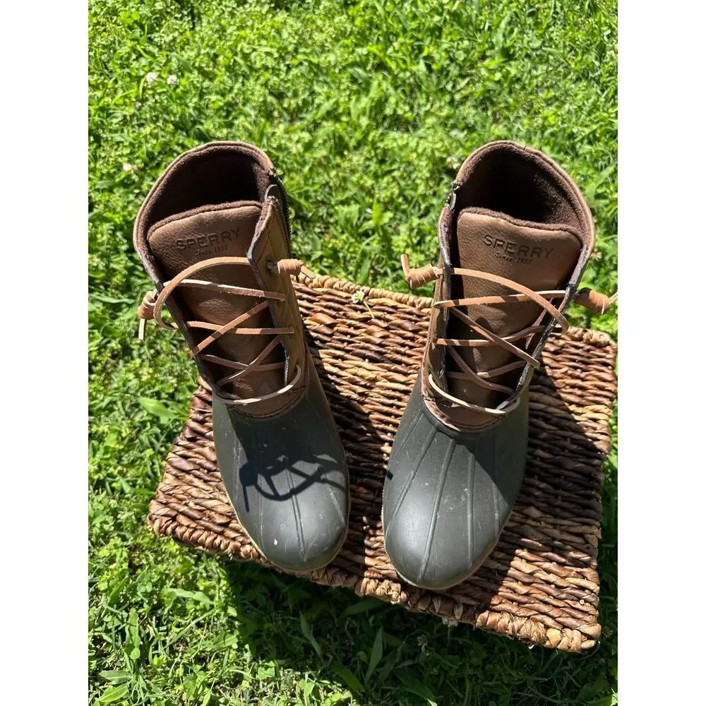 Women's Sperry Duck Boots Size 9 - Picture 1 of 7